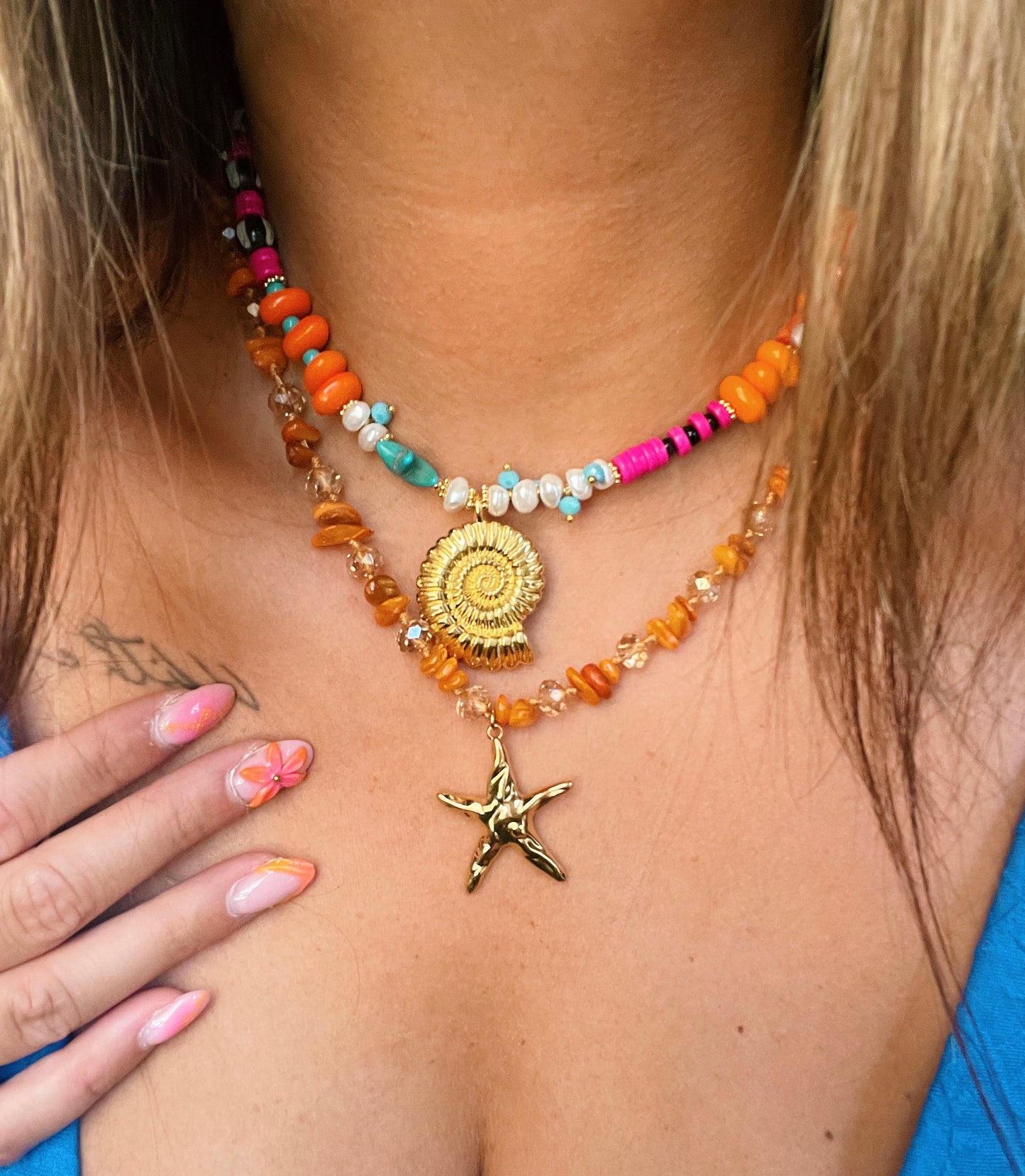 Collier étoile de mer
