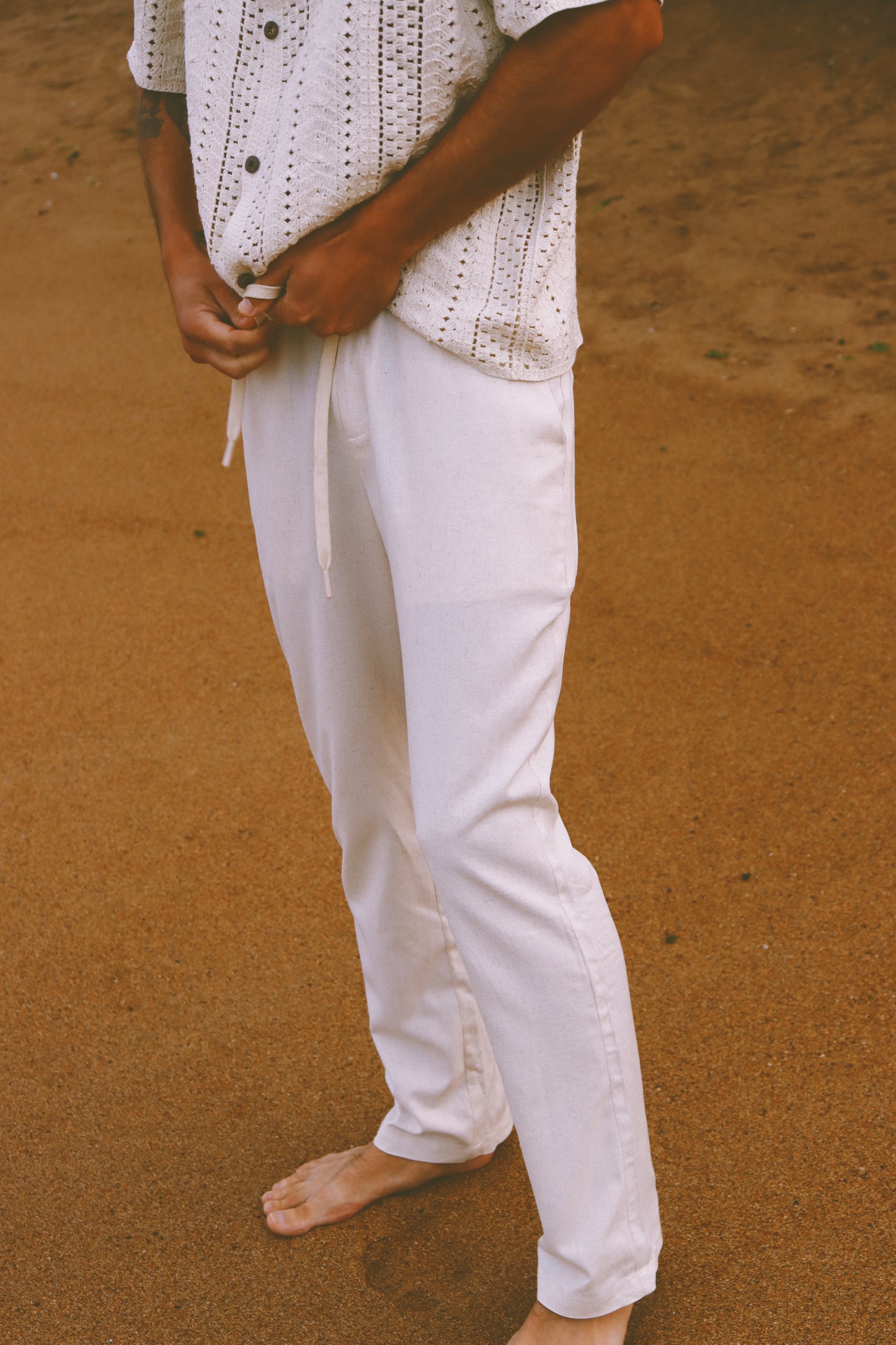 Pantalon lin