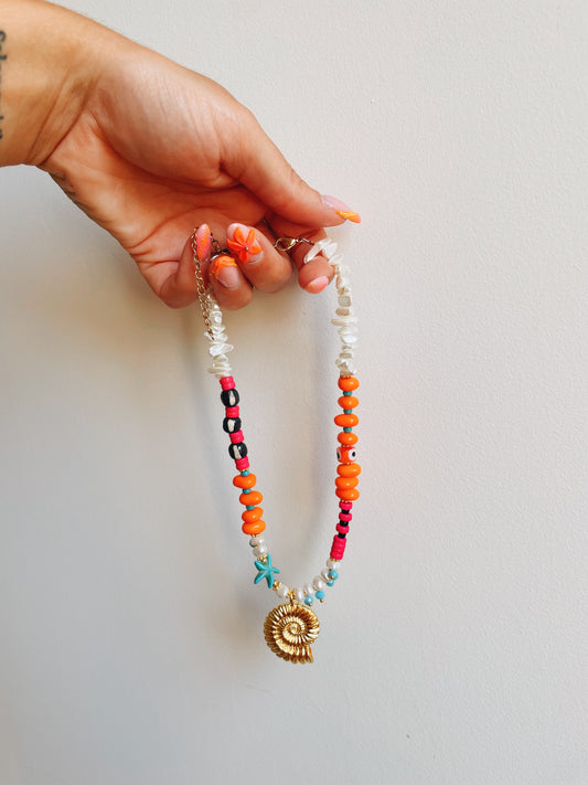Collier coquillage