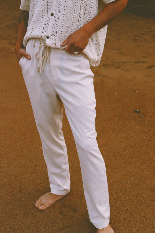 Pantalon lin