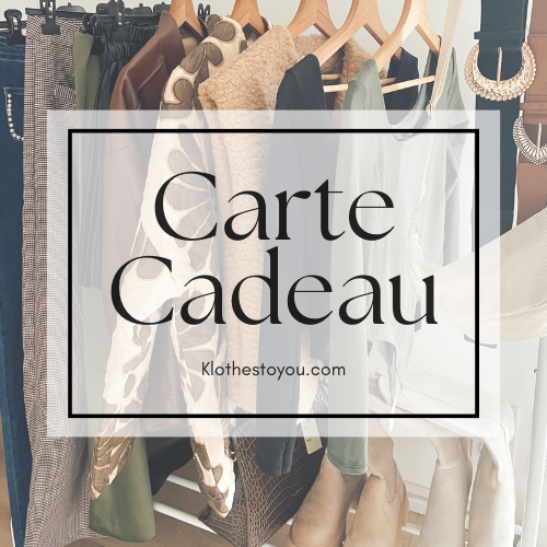 Carte cadeau Klothes to You
